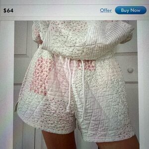 POL Coconut White Shorts
